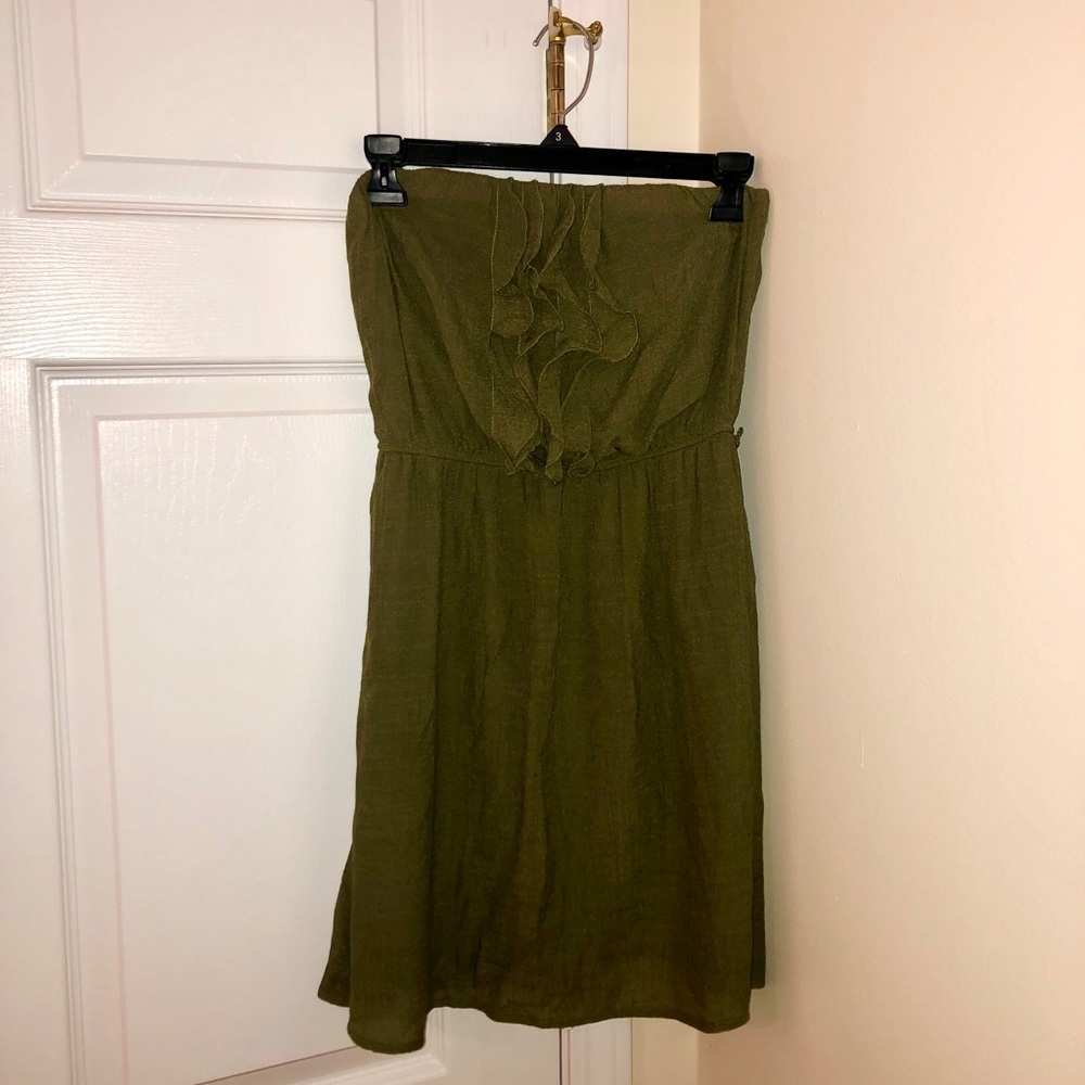 Strapless dress